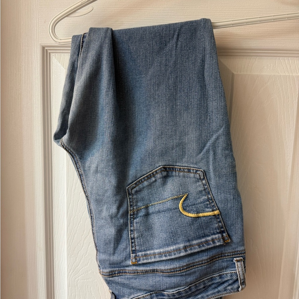 American Eagle Outfitters Blue Skinny Jeans